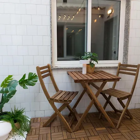Apartamento Con Terraza En Pleno Centro - Mar De Ardora Portonovo