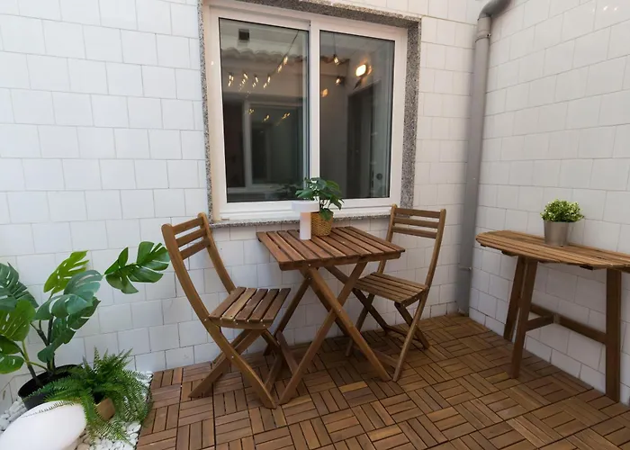 Apartman Con Terraza En Pleno Centro - Mar De Ardora *
